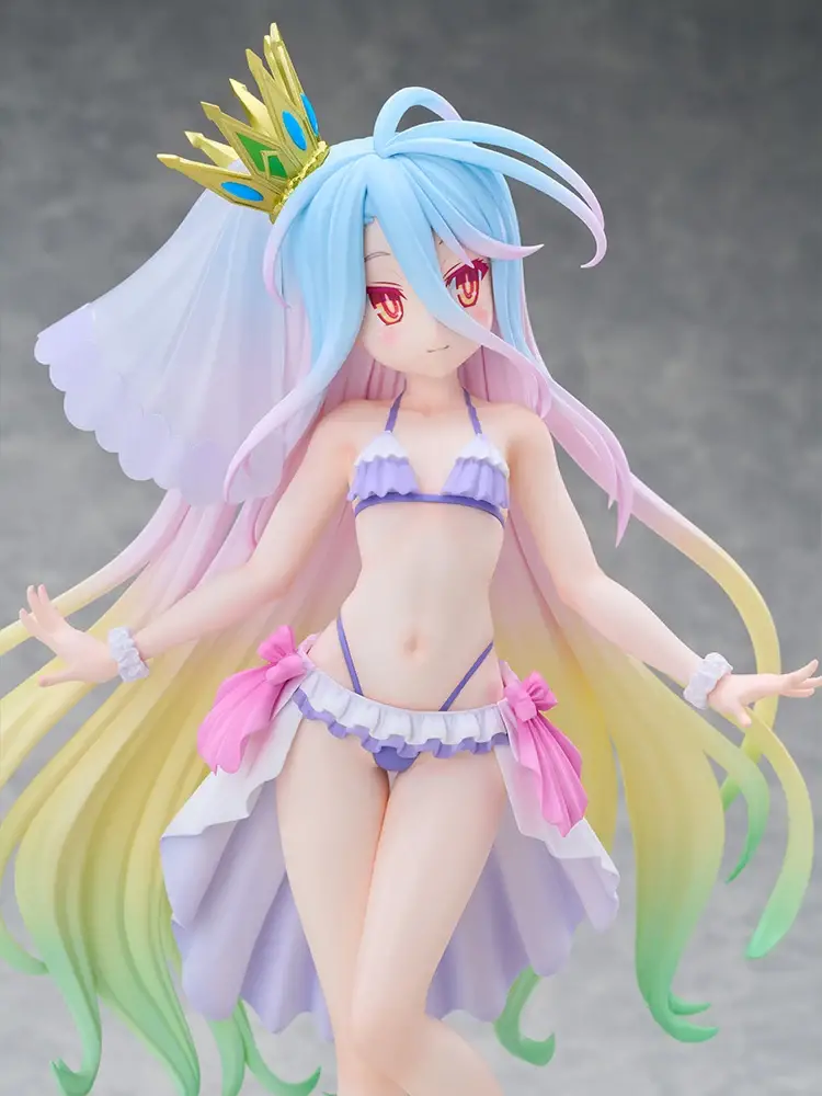 Figurine Shiro Ver. Swimsuit Dress de No Game No Life par FuRyu (Tenitol Tall)